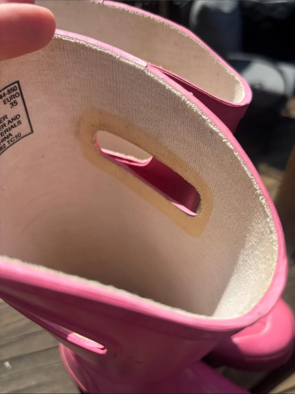 Bogs Bright Pink Kids Waterproof Rain Boots